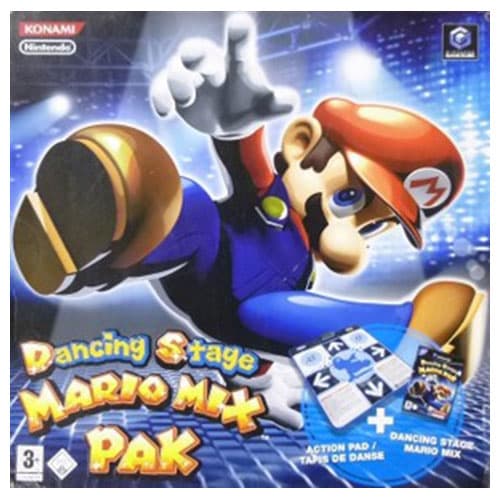 Dancing Stage Mario Mix + Dansmatta - Gamecube (begagnad)