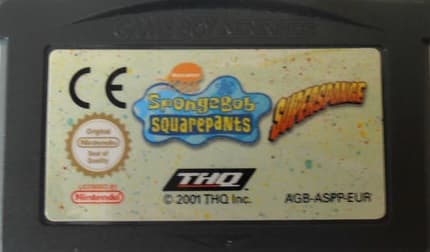 Spongebob Squarepants: Supersponge - Gameboy Advance (käytetty)