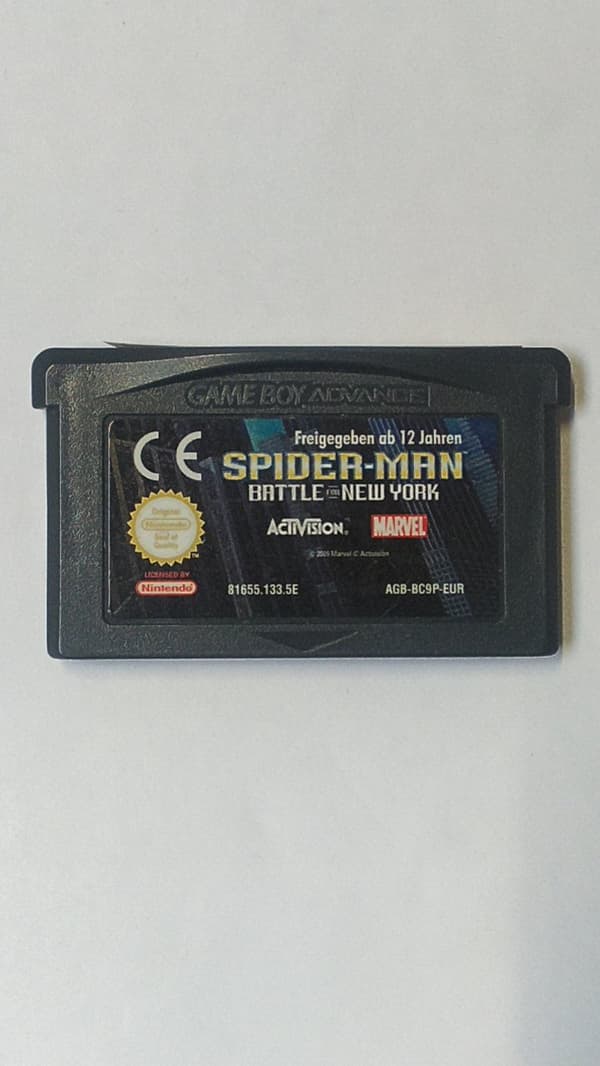 Spider-Man: Battle for New York - Gameboy Advance (brukt)
