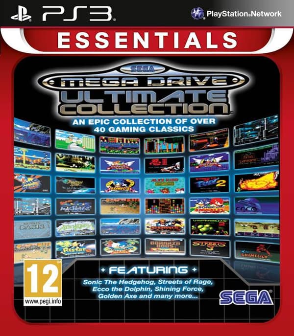 SEGA Mega Drive Ultimate Collection (Sonic Genesis) (Essentials) (PlayStation 3)