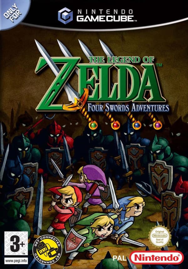 Zelda: Four Swords - Gamecube (brukt)