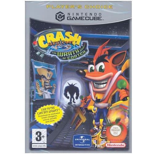 Crash Bandicoot: The Wrath of Cortex - Players Choice - Gamecube (brukt)