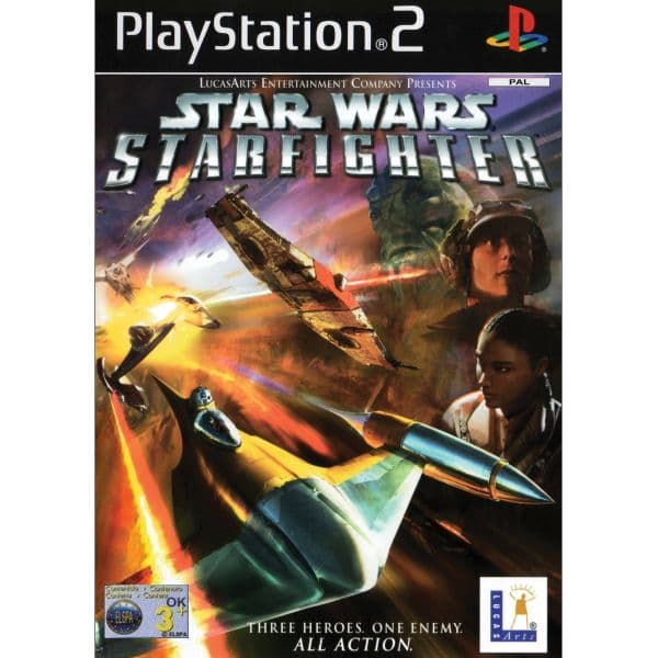 Star Wars: Starfighter - Playstation 2 (käytetty)
