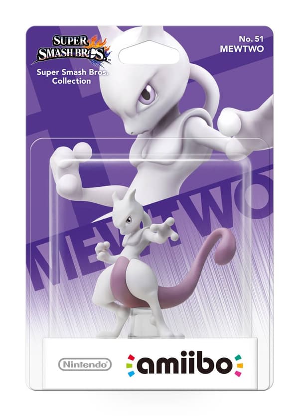 Nintendo Amiibo Figurine Mewtwo (Wii U)