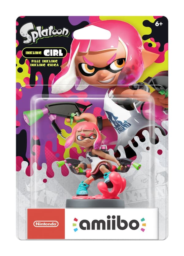 Inkling Girl Neon Pink (Splatoon) ()
