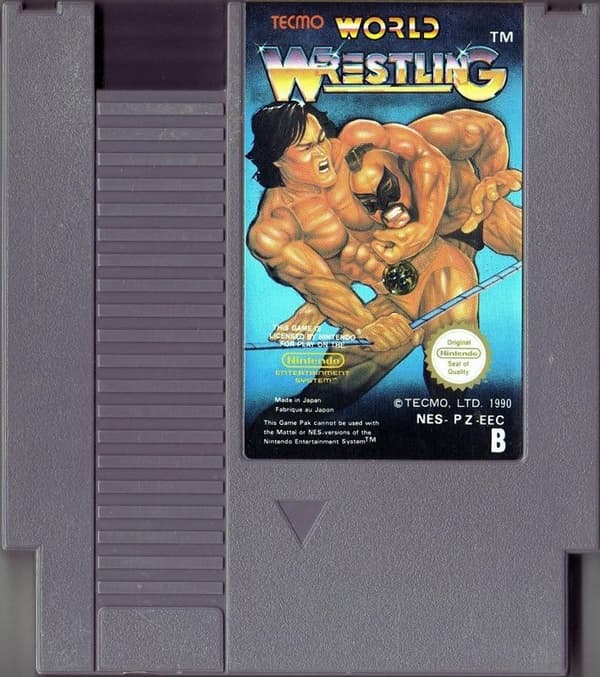 Tecmo World Wrestling - SCN - Nintendo 8bit (brukt)