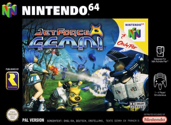 Jet Force Gemini - Nintendo 64 (brugt)