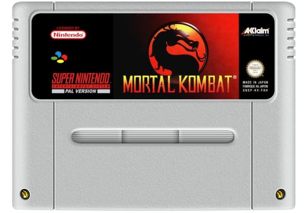 Mortal Kombat - SCN - Super Nintendo (kÃ¤ytetty)