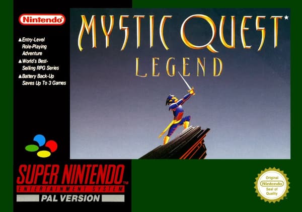 Mystic Quest Legend (Saknar karta) - Super Nintendo (brugt)
