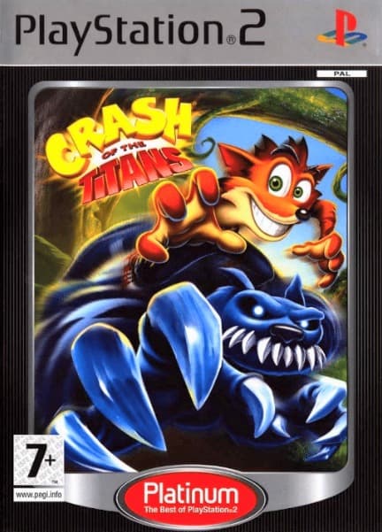 Crash of the Titans - Platinum - Playstation 2 (brukt)