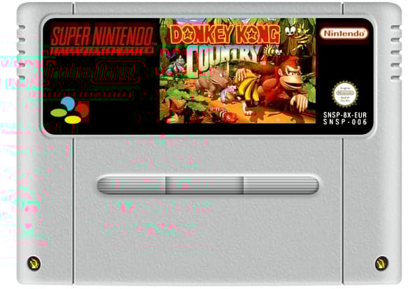 Donkey Kong Country  - Super Nintendo (kÃ¤ytetty)