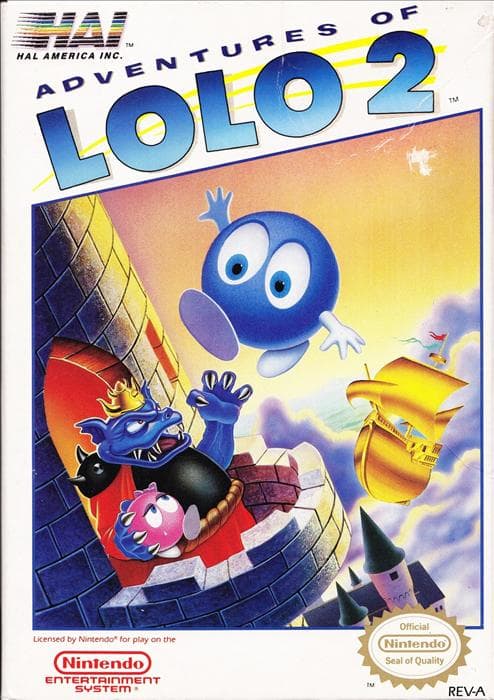 Adventures of Lolo 2 - Nintendo 8-bit/NES - PAL B/SCN (KÄYTETTY TAVARA)