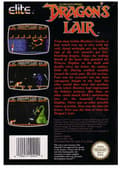 Miniatyrbilde 2 av 5: Dragons Lair - Nintendo 8-bit/NES - PAL B/SCN (BRUKT VARE)