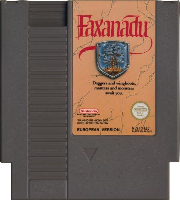 Faxanadu - Nintendo 8-bit/NES - PAL B/SCN (BRUGT VARE)