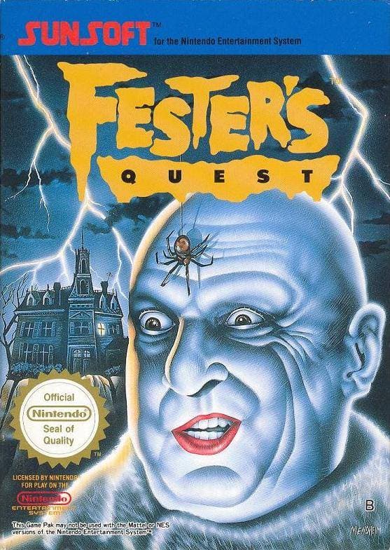 Festers Quest - Nintendo 8-bit/NES - PAL B/SCN (BRUGT VARE) Komplett