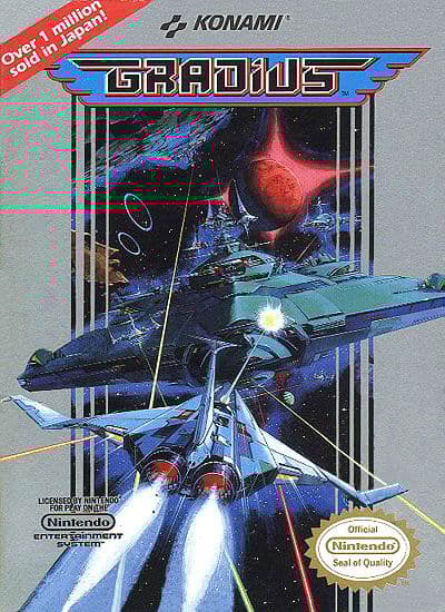 Gradius - NES - Nintendo 8-bit/NES - PAL B/SCN (KÄYTETTY TAVARA) Complete in box