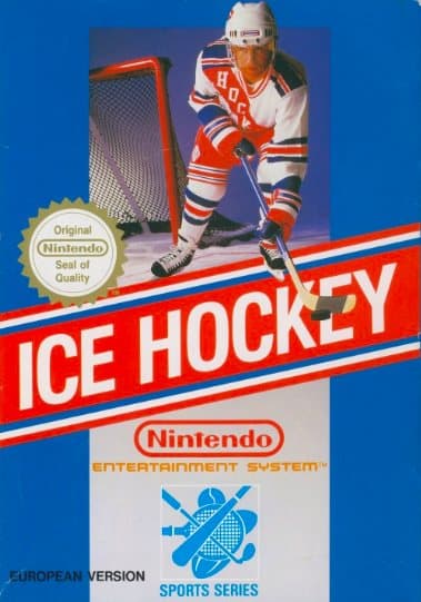 Ice Hockey - Nintendo 8-bit/NES - PAL B/SCN (BRUKT VARE) Complete in box