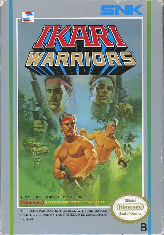 Ikari Warriors - Nintendo 8-bit/NES - PAL B/SCN (Begagnad) Complete in box