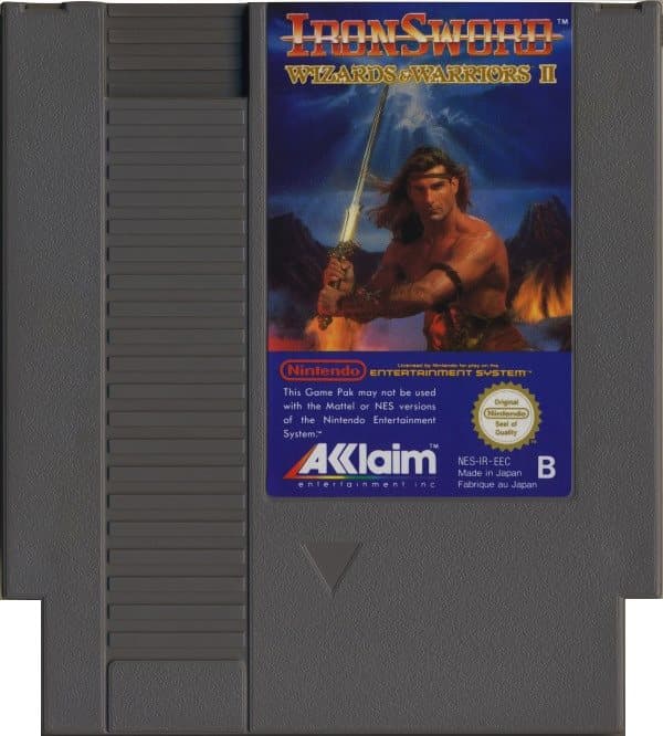 Iron Sword - Wizards & Warriors II - Nintendo 8-bit/NES - PAL B/SCN (BRUGT VARE)