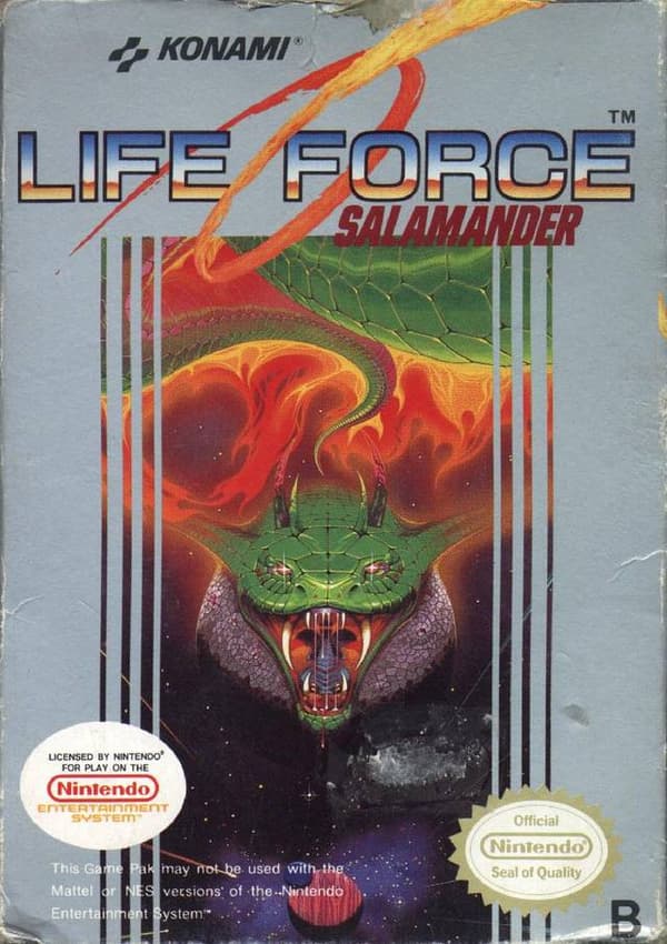 Life Force Salamander - Nintendo 8-bit/NES - PAL B/SCN (BRUKT VARE)