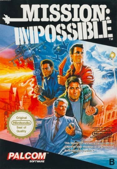 Mission Impossible - Nintendo 8-bit/NES - PAL B/SCN (BRUKT VARE) Complete in box