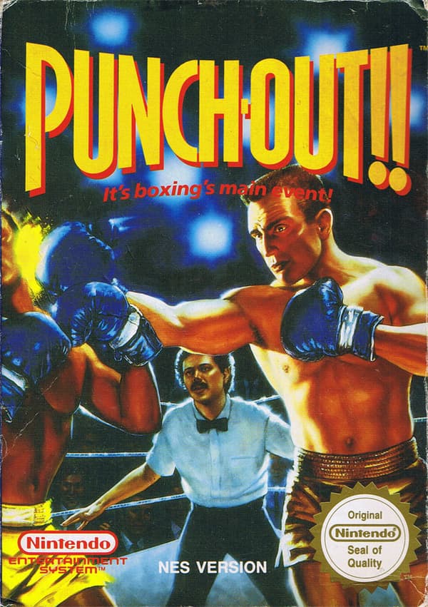 Punch-Out!! - NES - Nintendo 8-bit/NES - PAL B/SCN (BRUKT VARE) Complete in box