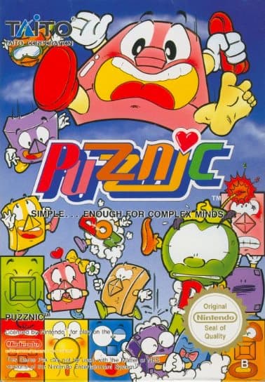 Puzznic - Nintendo 8-bit/NES - PAL B/SCN (BRUKT VARE)