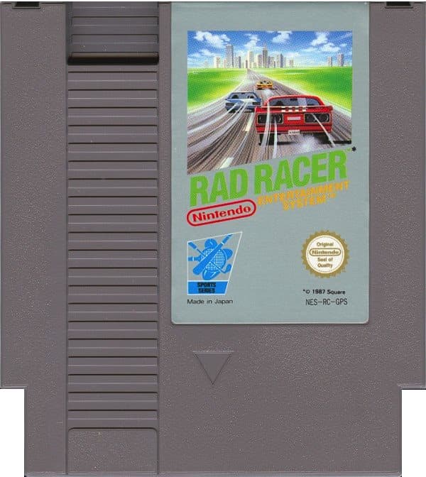 Rad Racer - Nintendo 8-bit/NES - PAL B/SCN (BRUKT VARE)