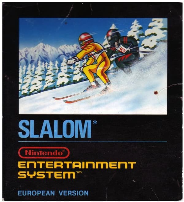 Slalom - Nintendo 8-bit/NES - PAL B/SCN (BRUKT VARE) Complete in box