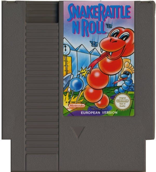 Snake Rattle´n Roll- Nintendo 8-bit/NES - PAL B/SCN (BRUGT VARE)