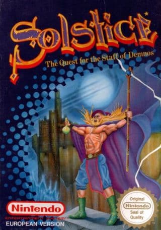 Solstice - Nintendo 8-bit/NES - PAL B/SCN (BRUKT VARE) Complete in box