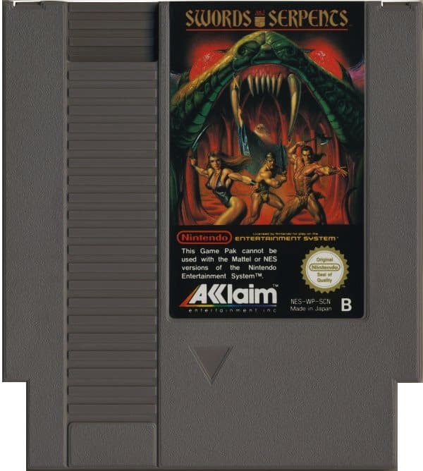 Swords & Serpents - Nintendo 8-bit/NES - PAL B/SCN (BRUKT VARE)