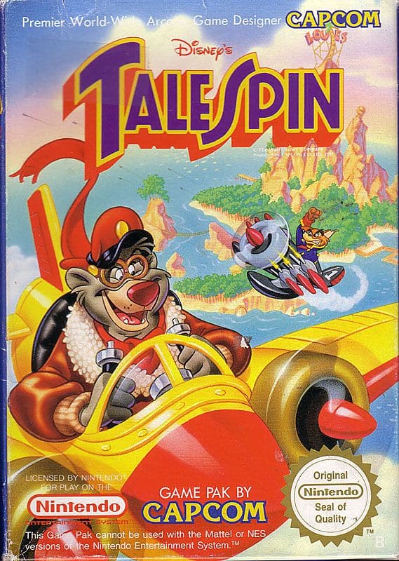 Tale Spin - Nintendo 8-bit/NES - PAL B/SCN (Begagnad) Complete in box