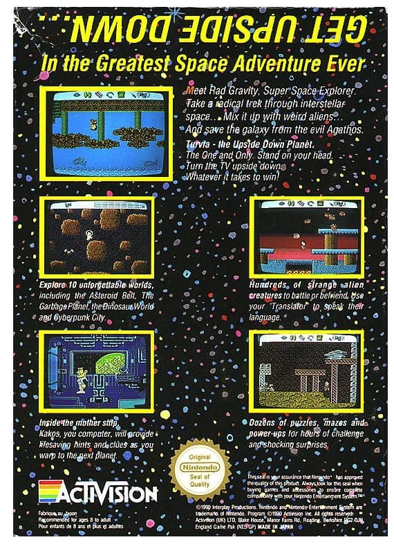 The Adventure of Rad Gravity - Nintendo 8-bit/NES - PAL B/SCN (BRUGT VARE)