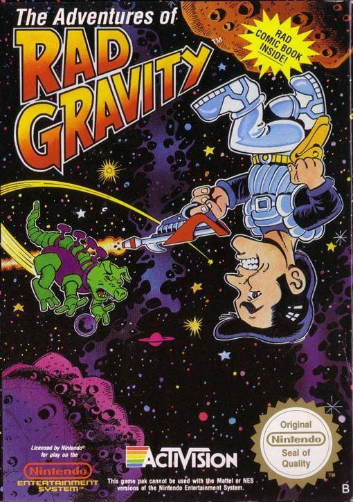 The Adventure of Rad Gravity - Nintendo 8-bit/NES - PAL B/SCN (BRUGT VARE) Complete in box