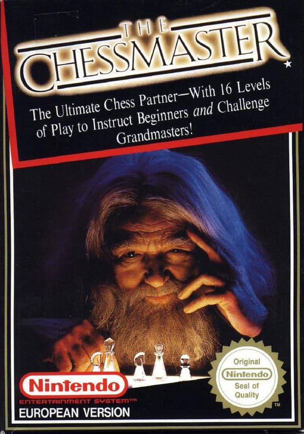 The Chessmaster - Nintendo 8-bit/NES - PAL B/SCN (BRUKT VARE) Complete in box