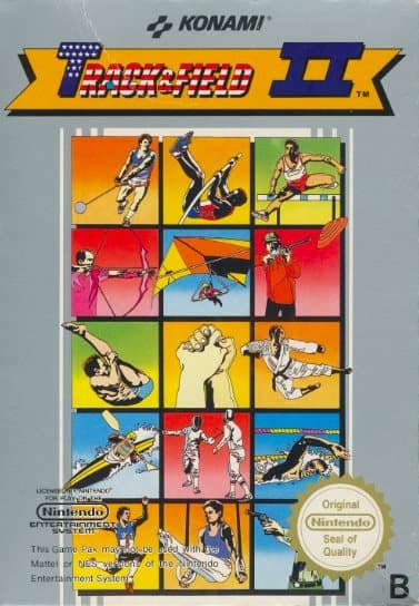 Track & Field II - Nintendo 8-bit/NES - PAL B/SCN (BRUGT VARE) Complete in box