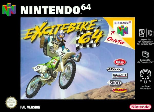 Excitebike 64 - Nintendo 64/N64 - PAL/EUR (BRUKT VARE) Complete in box