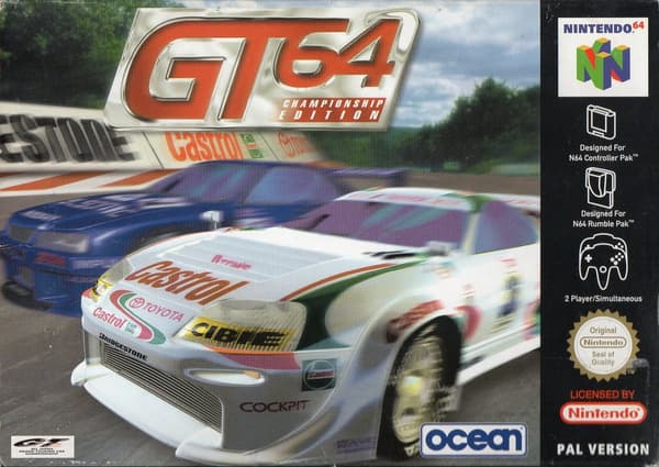 GT 64: Championship Edition - Nintendo 64/N64 - PAL/EUR (BRUGT VARE) Complete in box