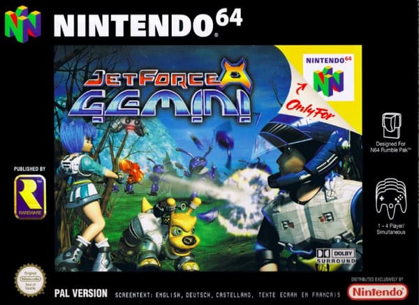 Jet Force Gemini - Nintendo 64/N64 - PAL/EUR (BRUGT VARE)