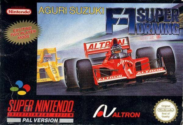 Aguri Suzuki F-1 Super Driving - Supernintendo/SNES - PAL/SCN/EUR (KÄYTETTY TAVARA) Complete in box