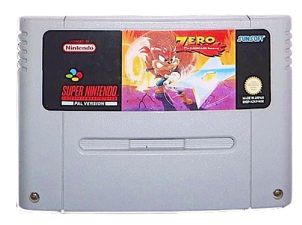 Zero the Kamikaze Squirrel - Supernintendo/SNES - PAL/SCN/EUR (BRUKT VARE)