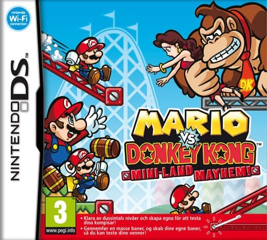 Mario vs. Donkey Kong: Mini-Land Mayhem! - Nintendo DS (brugt)
