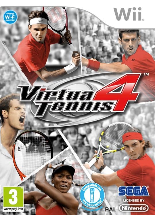 Virtua Tennis 4 - Nintendo Wii (brukt)