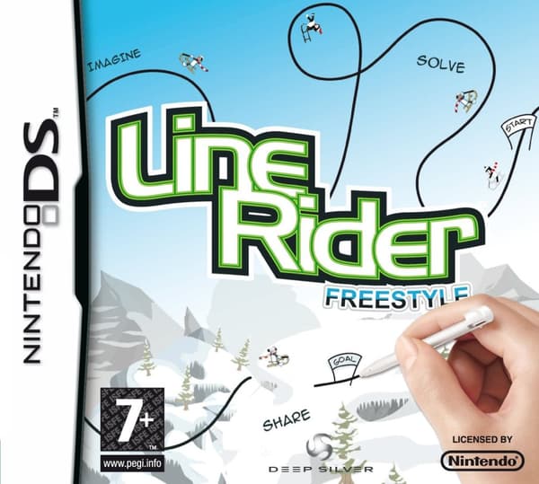 Line Rider Freestyle - Nintendo DS (brukt)