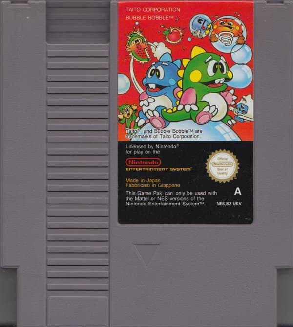 Bubble Bobble - SCN - Nintendo 8bit (kÃ¤ytetty)
