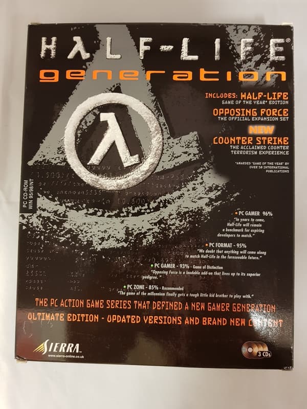 Half-Life Generation (1 Big Box) - PC (brukt)