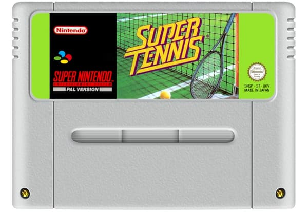 Super Tennis - SCN - Super Nintendo (brukt)