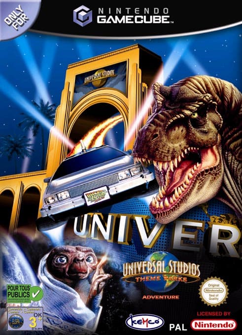 Universal Studios Theme Park Adventure - Gamecube (brukt)