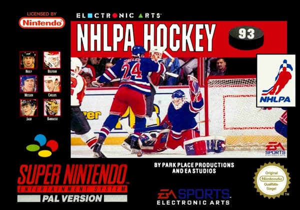 NHLPA Hockey 93 - SCN - Super Nintendo (käytetty)